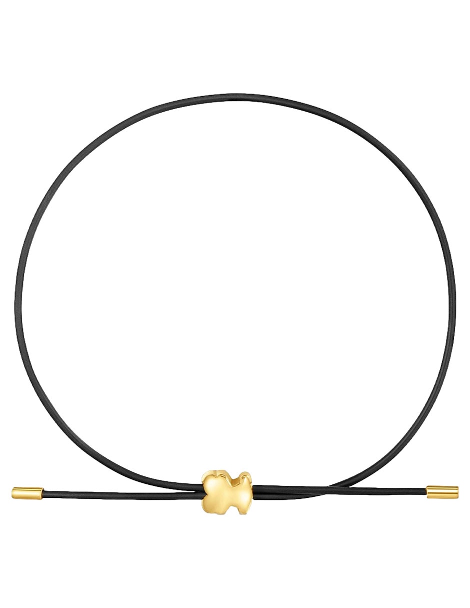 Pulsera Tous de oro amarillo 14 K Bold Motif acabado brillante